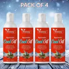 Oneway Happiness Thanda Thanda Cool-Cool Hair Oil, Pack of 4 