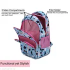 Canvas Backpack Bag, Blue