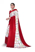 Cotton Silk Abstract Saree for Women 