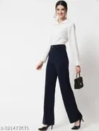 Cotton Blend Trouser for Women 