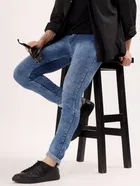 Cotton Blend Slim fit Jeans for Men 