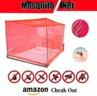 Polyester Single Bed Mosquito Net 