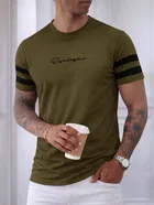 Round Neck Cotton T-shirts for Men 