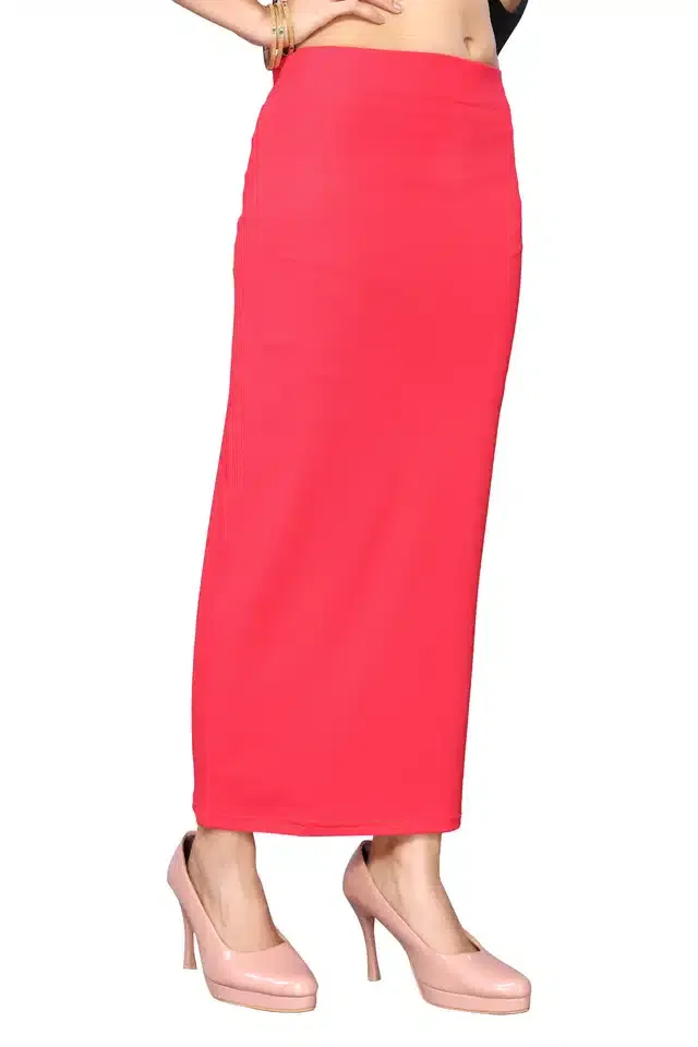 Saree Petticoat for Women (Pink, S)