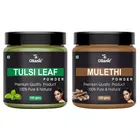 Natural Tulsi & Mulethi Powder for Skin & Hair 