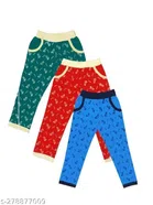 Pyjamas for Boys (Multicolor, 3-4 Years) (Pack of 3)