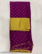 Chiffon Embellished Saree for Women 