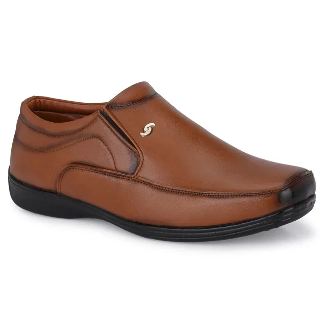 Formal Shoes for Men (Tan, 10)