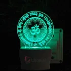 3D Color Changing Night Lamp +Kapoor Dani Night Lamp 