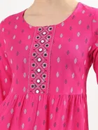 Casual Regular Sleeves Yoke embroidered short Kurti 