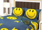 Glace Cotton Printed Double Bedsheet with 2 Pillow Covers 