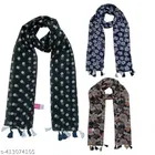 Poly Chiffon Printed Scarves for Women 