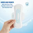 यूफर्स्ट स्ट्रैट ड्राई मैक्स सेनेटरी पैड्स लार्ज 