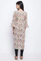 Cotton Cambric Printed Kurti for Women 