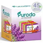 Purodo Air Freshner Blocks - Lavender, Jasmine, Sandal & Rose 4X75g