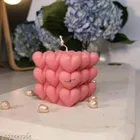 Heart Bubble Shaped Candles 