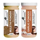 Park Daniel 100% Pure & Natural Mulethi Powder & garlic Powder 