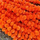 Plastic Artificial Marigold Flowers Garlands 
