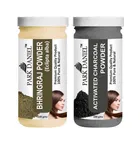 Park Daniel 100% Pure & Natural Bhringraj Powder & Activated Charcoal Powder 