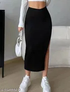 Cotton Blend Skirts for Women 