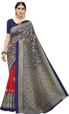 Mysore Silk Printed Saree for Women 