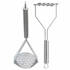 Oc9 स्टेनलेस स्टील पोटैटो मेशर फॉर किचन 