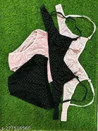 Cotton Blend Printed Lingerie Set for Women 