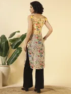 Tie Up Georgette Kurti for Women 