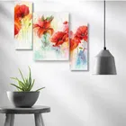 MDF 3 Pcs Designer Wall Painting for Home & Office 