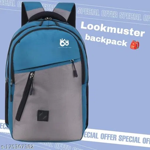 Nylon Backpack for Men & Women, Multicolor