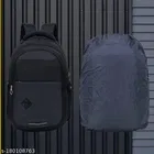 Nylon Backpack for Men & Women, Black