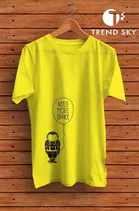 Printed Round Neck T-Shirt for Men 