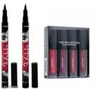 Mini Red Edition Liquid Lipstick & Eyeliner Combo Kit (Pack of 6) (SE-41)