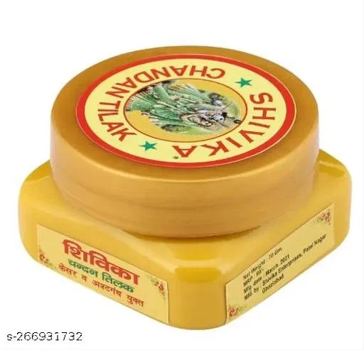 Chandan Tilak Powder (Yellow, 1)