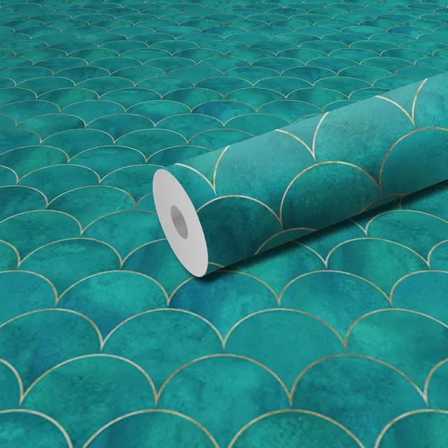 Vinyl Wallpaper Sticker for Wall Decoration (Multicolor, 300x40 cm)