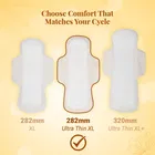 नाइन ड्राई कम्फ़र्ट अल्ट्रा थिन सैनिटरी पैड - XL