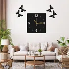 Wooden Wall Clock (Black)