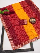 Georgette Printed Saree for Women 