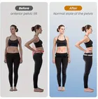 Hip Belt Anti-Slip Support Brace for Sciatica [Black]