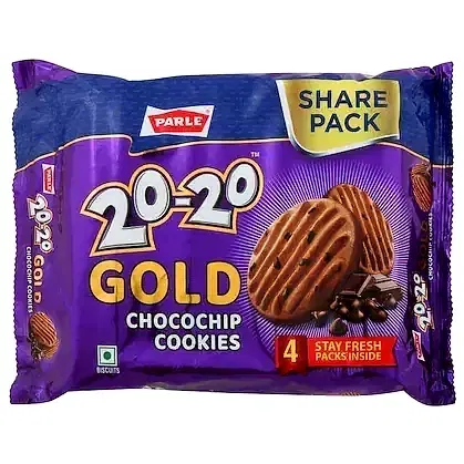 पार्ले 20-20 गोल्ड चोको चिप कुकीज़ 400 g