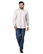 Poly Cotton Full Sleeves Chequered Shirt for Men 