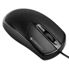 Zebronics Wired Optical Mouse with 3 Buttons for Computer (Black)