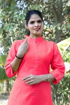 A-Line Cotton Kurti for Women 