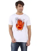 Printed Half Sleeves Round Neck T-Shirts for Men 