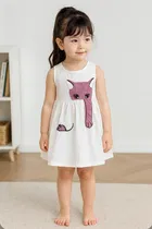 Printed Cotton Frock for Girls 