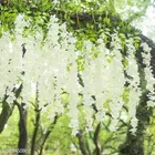 Polyester Artificial Hanging Flower Garlands 