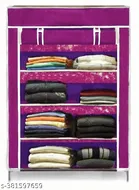 Metal 4 Layer Collapsible Multipurpose Rack 