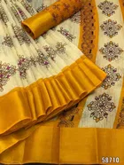 Cotton Printed Saree for Women 