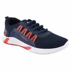 Birde Blue Mesh Men Sports Shoes 