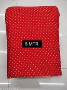 Plain Crepe Kurti Fabric for Women 